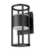 Outdoor Wall Light Z-Lite 517S-BK-LED Black Luca 2 Light Outdoor Wall Light Z-Lite