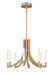 Eurofase 49010-015 Olette 24" Gold LED Chandelier