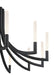 Eurofase 49011-036 Olette 36" Matte Black LED Chandelier