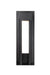 Outdoor Wall Light Z-Lite 520B-BK-LED Black Keaton 1 Light Outdoor Wall Light Z-Lite
