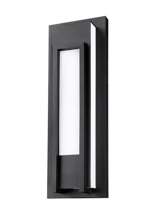 Outdoor Wall Light Z-Lite 520B-BK-LED Black Keaton 1 Light Outdoor Wall Light Z-Lite