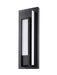 Outdoor Wall Light Z-Lite 520M-BK-LED Black Keaton 1 Light Outdoor Wall Light Z-Lite