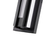 Outdoor Wall Light Z-Lite 520S-BK-LED Black Keaton 1 Light Outdoor Wall Light Z-Lite