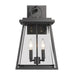 Outdoor Wall Light Z-Lite 521M-BK Black Broughton 2 Light Outdoor Wall Light Z-Lite