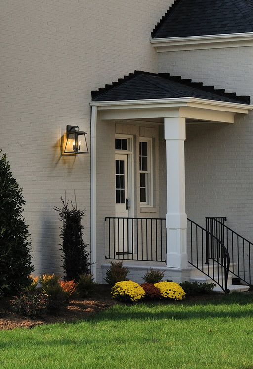 Outdoor Wall Light Z-Lite 521M-BK Black Broughton 2 Light Outdoor Wall Light Z-Lite