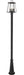 Outdoor Post Mounted Fixture Z-Lite 521PHBR-519P-BK Black Broughton 4 Light Outdoor Post Mounted Fixture Z-Lite