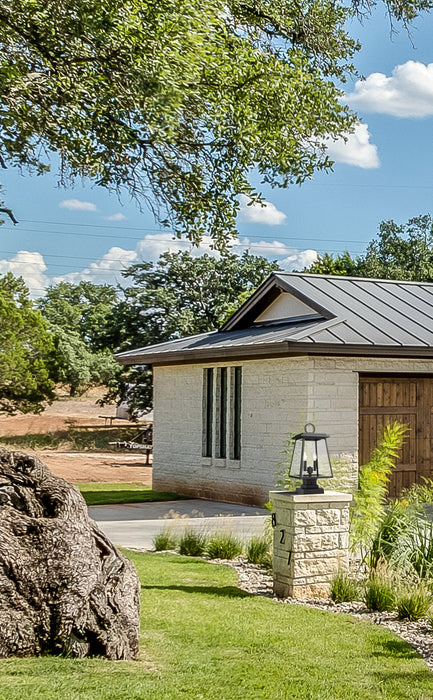 Outdoor Pier Mounted Fixture Z-Lite 521PHMS-SQPM-BK Black Broughton 2 Light Outdoor Pier Mounted Fixture Z-Lite