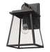 Outdoor Wall Light Z-Lite 521S-BK Black Broughton 1 Light Outdoor Wall Light Z-Lite