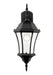 Outdoor Wall Light Z-Lite 522M-BK Black Wakefield 1 Light Outdoor Wall Light Z-Lite