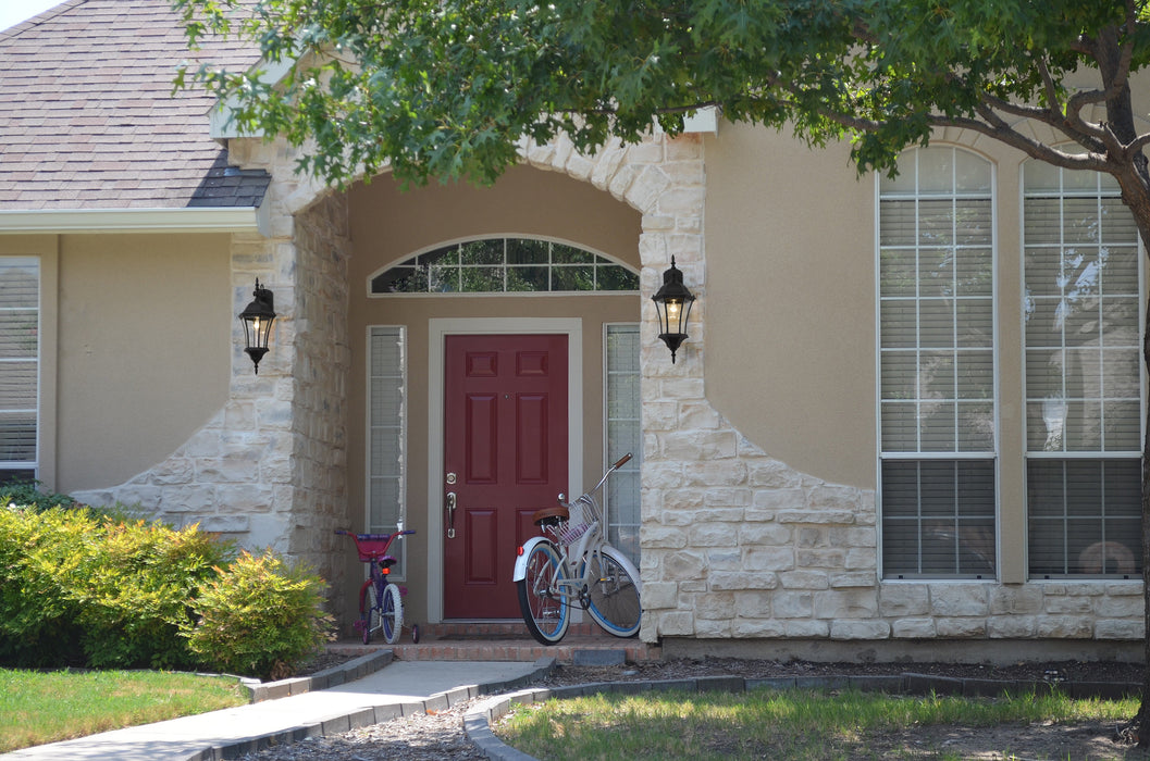 Outdoor Wall Light Z-Lite 522M-BK Black Wakefield 1 Light Outdoor Wall Light Z-Lite