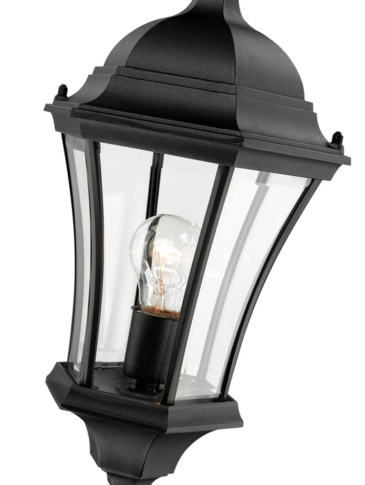 Outdoor Post Mounted Fixture Z-Lite 522MP1-BK Black Wakefield 1 Light Outdoor Post Mounted Fixture Z-Lite