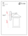 Outdoor Wall Light Z-Lite 523S Black Mesa 1 Light Outdoor Wall Light Z-Lite