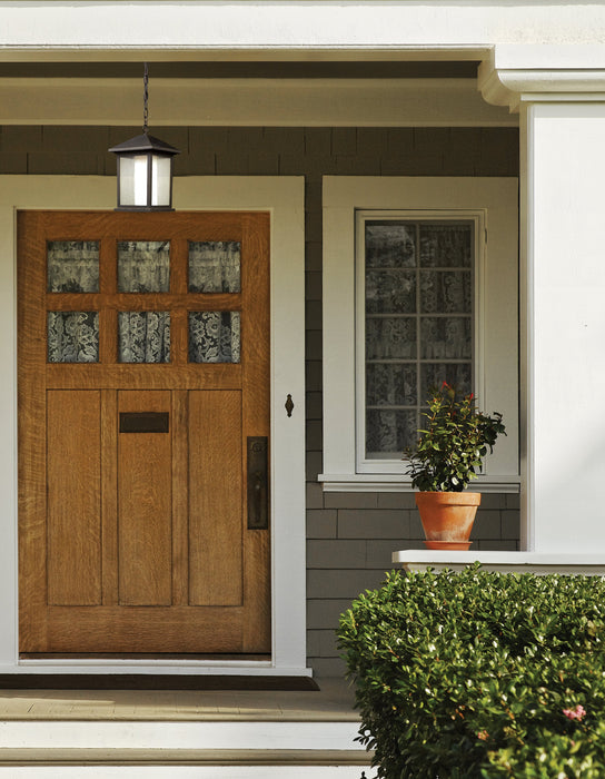 Outdoor Chain Mount Ceiling Fixture Z-Lite 524CHM Oil Rubbed Bronze Mesa 1 Light Outdoor Chain Mount Ceiling Fixture Z-Lite