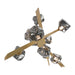 Eurofase 47235-014 Thorah 47" Matte Gold LED Chandelier