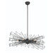 Eurofase 46761-019 Dendelio 45" Matte Black Chandelier