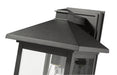 Outdoor Wall Light Z-Lite 531B-BK Black Portland 1 Light Outdoor Wall Light Z-Lite