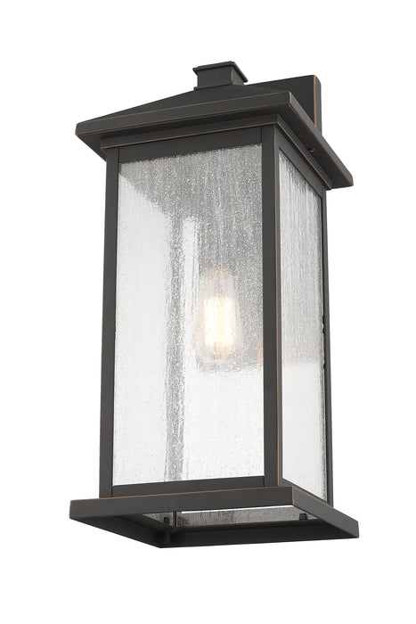 Outdoor Wall Light Z-Lite 531BXL-ORB Oil Rubbed Bronze Portland 1 Light Outdoor Wall Light Z-Lite