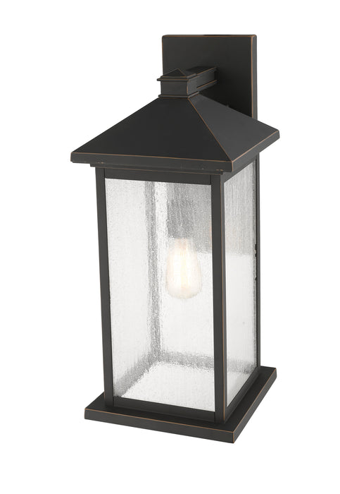 Outdoor Wall Light Z-Lite 531BXL-ORB Oil Rubbed Bronze Portland 1 Light Outdoor Wall Light Z-Lite