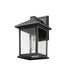 Outdoor Wall Light Z-Lite 531M-BK Black Portland 1 Light Outdoor Wall Light Z-Lite