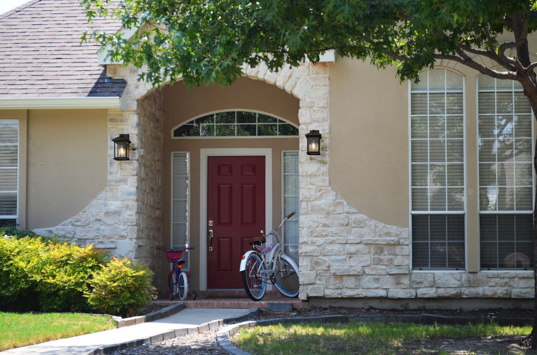 Outdoor Wall Light Z-Lite 531M-BK Black Portland 1 Light Outdoor Wall Light Z-Lite