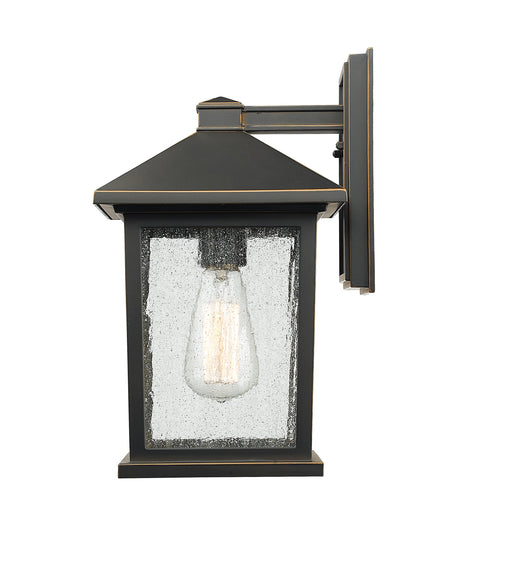 Outdoor Wall Light Z-Lite 531M-ORB Oil Rubbed Bronze Portland 1 Light Outdoor Wall Light Z-Lite