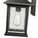 Outdoor Wall Light Z-Lite 531M-ORB Oil Rubbed Bronze Portland 1 Light Outdoor Wall Light Z-Lite