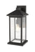Outdoor Wall Light Z-Lite 531MXL-BK Black Portland 1 Light Outdoor Wall Light Z-Lite