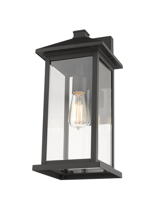 Outdoor Wall Light Z-Lite 531MXL-BK Black Portland 1 Light Outdoor Wall Light Z-Lite