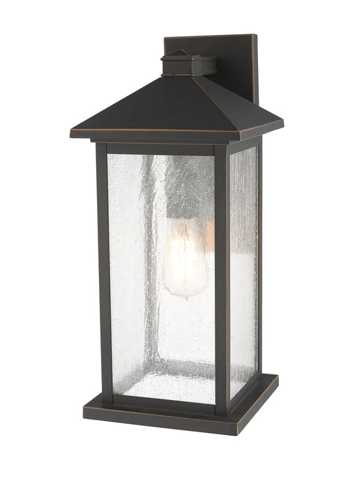 Outdoor Wall Light Z-Lite 531MXL-ORB Oil Rubbed Bronze Portland 1 Light Outdoor Wall Light Z-Lite