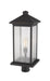 Outdoor Post Mount Fixture Z-Lite 531PHBXLR-ORB Oil Rubbed Bronze Portland 1 Light Outdoor Post Mount Fixture Z-Lite