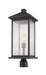Outdoor Post Mount Fixture Z-Lite 531PHBXLR-ORB Oil Rubbed Bronze Portland 1 Light Outdoor Post Mount Fixture Z-Lite