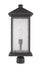 Outdoor Post Mount Fixture Z-Lite 531PHBXLR-ORB Oil Rubbed Bronze Portland 1 Light Outdoor Post Mount Fixture Z-Lite