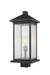 Outdoor Post Mount Fixture Z-Lite 531PHBXLS-ORB Oil Rubbed Bronze Portland 1 Light Outdoor Post Mount Fixture Z-Lite