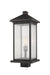 Outdoor Post Mount Fixture Z-Lite 531PHBXLS-ORB Oil Rubbed Bronze Portland 1 Light Outdoor Post Mount Fixture Z-Lite