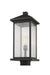 Outdoor Post Mount Fixture Z-Lite 531PHBXLS-ORB Oil Rubbed Bronze Portland 1 Light Outdoor Post Mount Fixture Z-Lite