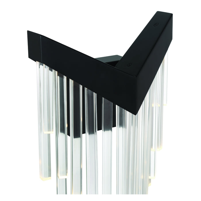 Eurofase 47600-027 Vivien 20" Matte Black LED Wall Sconce