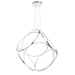 Eurofase 37104-016 Glenview 34" Chrome LED Chandelier