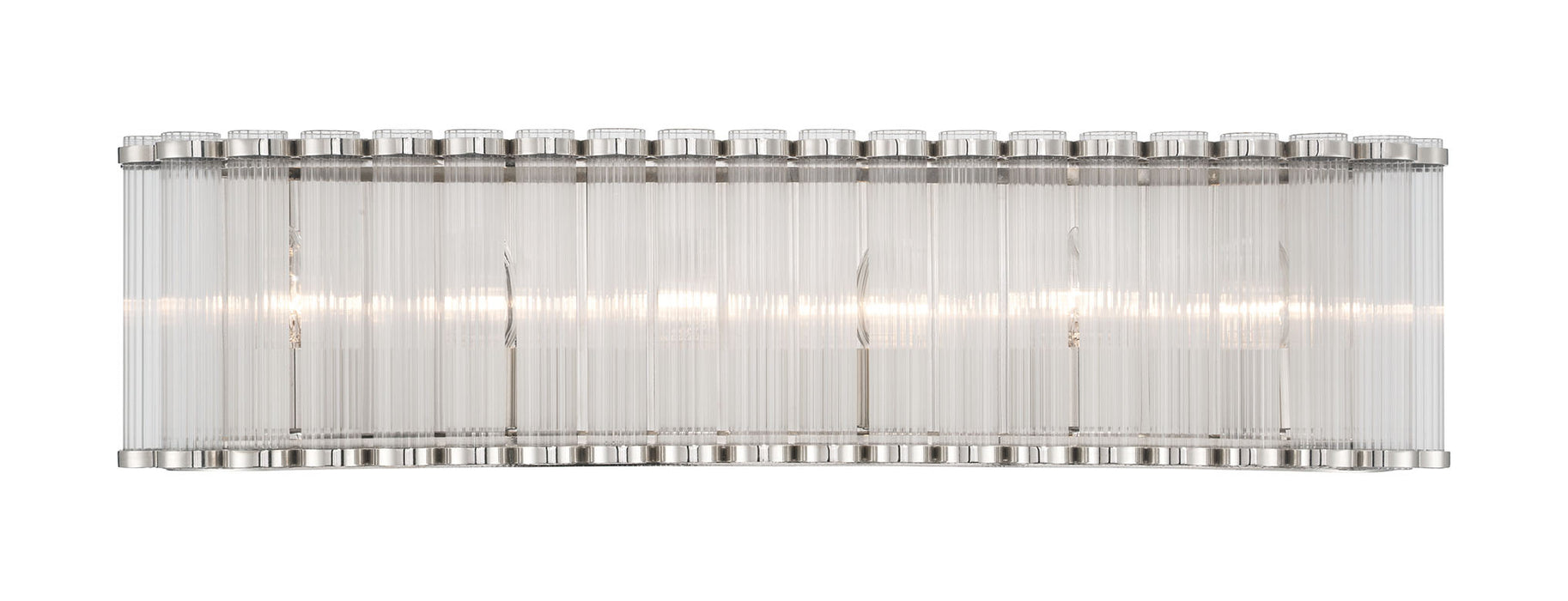 Eurofase 50043-026 Glasbury 32" Polished Nickel Vanity Light