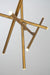 Eurofase 36251-032 Crossroads 59" Brushed Brass LED Chandelier