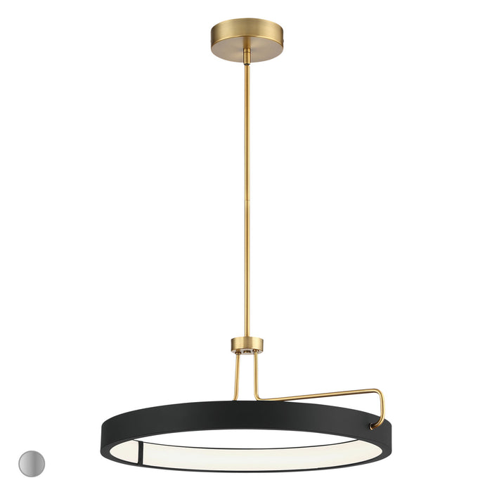 Eurofase 37082-017 Pemberton 26" Brushed Brass LED Pendant Light