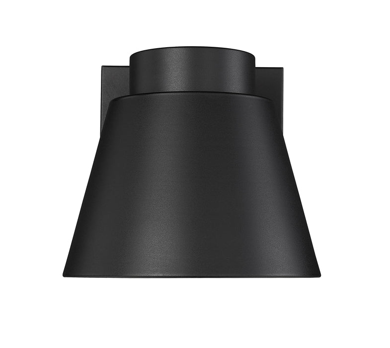 Outdoor Wall Light Z-Lite 544B-BK-LED Black Asher 1 Light Outdoor Wall Light Z-Lite