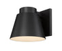 Outdoor Wall Light Z-Lite 544B-BK-LED Black Asher 1 Light Outdoor Wall Light Z-Lite