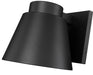 Outdoor Wall Light Z-Lite 544B-BK-LED Black Asher 1 Light Outdoor Wall Light Z-Lite