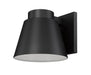 Outdoor Wall Light Z-Lite 544B-BK-LED Black Asher 1 Light Outdoor Wall Light Z-Lite