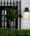 Outdoor Wall Light Z-Lite 544B-BK-LED Black Asher 1 Light Outdoor Wall Light Z-Lite