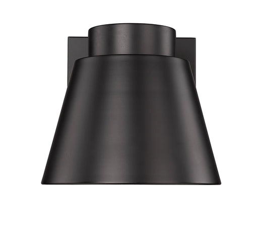 Outdoor Wall Light Z-Lite 544B-ORBZ-LED Outdoor Rubbed Bronze Asher 1 Light Outdoor Wall Light Z-Lite