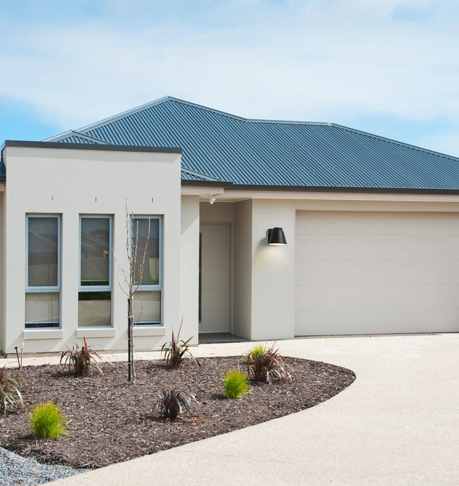 Outdoor Wall Light Z-Lite 544S-BK-LED Black Asher 1 Light Outdoor Wall Light Z-Lite