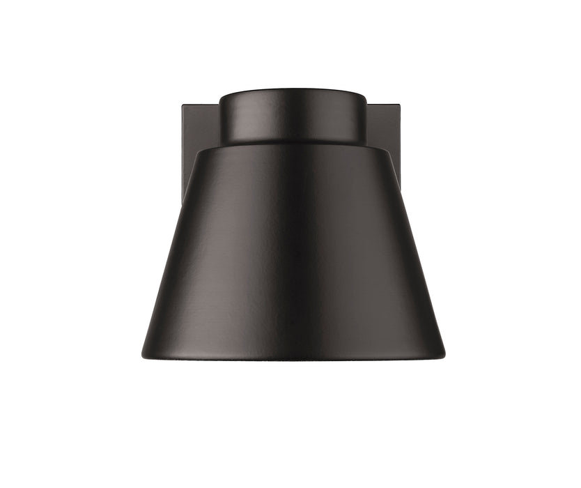 Outdoor Wall Light Z-Lite 544S-ORBZ-LED Outdoor Rubbed Bronze Asher 1 Light Outdoor Wall Light Z-Lite