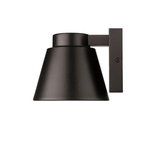 Outdoor Wall Light Z-Lite 544S-ORBZ-LED Outdoor Rubbed Bronze Asher 1 Light Outdoor Wall Light Z-Lite