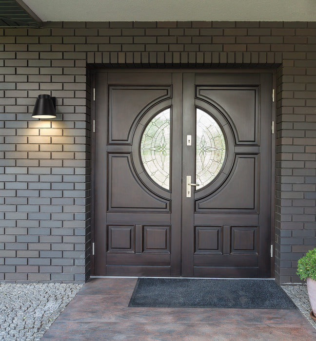 Outdoor Wall Light Z-Lite 544S-ORBZ-LED Outdoor Rubbed Bronze Asher 1 Light Outdoor Wall Light Z-Lite